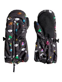 quiksilver, Сноубордические варежки Mr Men Indigo Rinsee, BLACK (kvj0) Mr Men Indie - Snowboard/Ski Mittens EQKHN03003