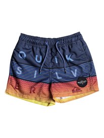 quiksilver, Пляжные шорты Word Block 11", BRIGHT COBALT (bpc6) WORD BLOCK VOLLEY BOY 11 EQKJV03039