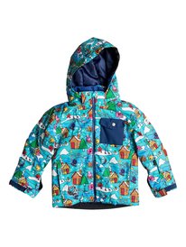 quiksilver, Сноубордическая куртка Mr Men Little Mission, MR MEN FUN TIMES (wbk6) Mr Men Little Mission - Snow Jacket EQKTJ03007
