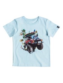 quiksilver, Футболка Classic Monster Garde, ANGEL FALLS (bfg0) Classic Monster Garde - T-Shirt EQKZT03082