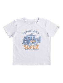 quiksilver, Футболка Classic Amphibian, WHITE (wbb0) SS CLASSIC TEE AMPHIBIAN BOY EQKZT03189
