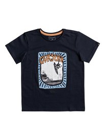 quiksilver, Футболка Classic Hulu Pena, NAVY BLAZER (byj0) SS CLASSIC TEE HULU PENA BOY EQKZT03193