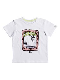 quiksilver, Футболка Classic Hulu Pena, WHITE (wbb0) SS CLASSIC TEE HULU PENA BOY EQKZT03193