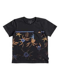 quiksilver, Футболка Stack For Days, TARMAC (kta0) STACK FOR DAYS BOY EQKZT03206