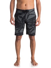 quiksilver, Бордшорты Wake Palm 20", BLACK (kvj0) WAKE PALM BOARDSHORT EQMBS03034