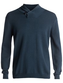 quiksilver, Джемпер Waterman Warm Winds, MAJOR BLUE WARM WINDS (bsm3) Waterman Warm Winds - Shawl-Neck Jumper EQMSW03004