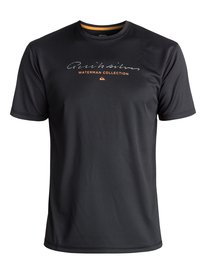 quiksilver, Гидрофутболка Waterman Gut Check, BLACK (kvj0) GUT CHECK SS EQMWR03018