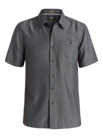 quiksilver, Рубашка с коротким рукавом Marlin, BLACK (kvj0) Waterman Marlin - Short Sleeve Shirt EQMWT03008