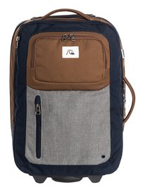 quiksilver, Men's Horizon Modern Original Wheeled Suitcase, CASTLEROCK (kpv0) Horizon Modern Original - Wheeled Cabin Suitcase EQYBL03061