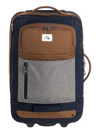 quiksilver, Men's Circuit Modern Original Wheeled Suitcase, CASTLEROCK (kpv0) Circuit Modern Original - Wheeled Suitcase EQYBL03063