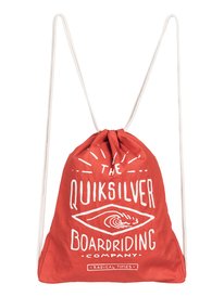 quiksilver, Рюкзак на утяжках Acai Cotton, BURNT SIENNA (nmh0) Acai Cotton - Drawstring Backpack EQYBP03333