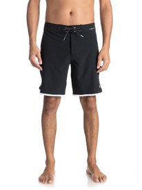 quiksilver, Бордшорты Highline Scallop 19", BLACK (kvj0) HIGHLINE SCALLOP 19 EQYBS03885