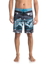 quiksilver, Бордшорты Highline Island Time 19", BLACK (kvj6) HIGHLINE ISLAND TIME 19 EQYBS03897
