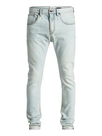 quiksilver, Джинсы-скинни Low Bridge Bleached, BLEACHED SURF (bejw) Low Bridge Bleached - Skinny Jeans EQYDP03306