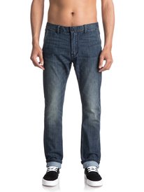 quiksilver, Узкие джинсы Athletic Coolmax, COOL BLUE (bmcw) Athletic Coolmax - Tapered Fit Jeans EQYDP03335