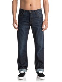 quiksilver, Свободные джинсы High Force Blue Glass, BLUE GLASS (bsnw) High Force Blue Glass - Relaxed Fit Jeans EQYDP03342