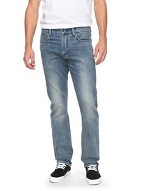 quiksilver, Прямые джинсы Revolver Salty Stone, SALTY STONE (bfgw) REVOLVER FLEECE SALTY STONE EQYDP03356