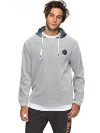 quiksilver, Худи Diamond Tail, LIGHT GREY HEATHER (sjsh) DIAMOND TAIL EQYFT03750