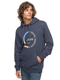 quiksilver, Худи Revenge, NAVY BLAZER HEATHER (byjh) REVENGE HOOD EQYFT03790
