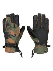 quiksilver, Сноубордические перчатки Mission, WAXDOTCAMO ARMY (csn8) Mission - Snow Gloves EQYHN03047