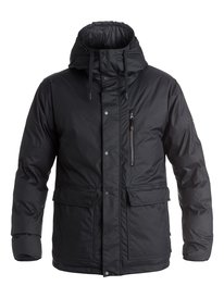 quiksilver, Зимняя мужская куртка Role Reversible, BLACK (kvj0) Role Reversible - Insulator Coat EQYJK03218