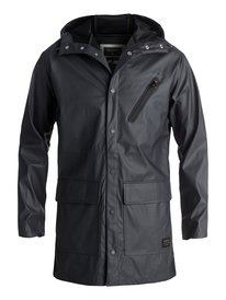 quiksilver, Длинный дождевик Travers Deep, TARMAC (kta0) Travers Deep - Long Rain Jacket EQYJK03309