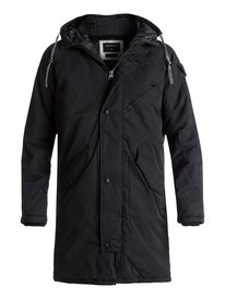 quiksilver, Парка Kayapa, BLACK (kvj0) Kayapa - Water Repellent Longline Parka EQYJK03351