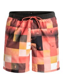 quiksilver, Купальные шорты Check Mark 17", NASTURTICM (mkm6) Check Mark 17" - Swim Shorts EQYJV03196