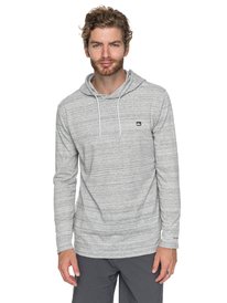 quiksilver, Лонгслив Frontdoor, LIGHT GREY HEATHER (sjsh) FRONTDOOR HOODIE EQYKT03705