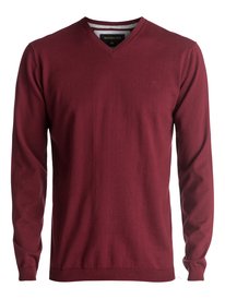 quiksilver, Свитшот Everyday Kelvin, POMEGRANATE (rzg0) Everyday Kelvin - V-Neck Sweatshirt EQYSW03141