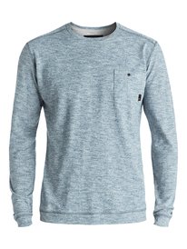quiksilver, Свитшот Lindow, INDIAN TEAL HEATHER (bqkh) Lindow - Sweatshirt EQYSW03142