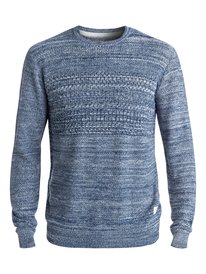 quiksilver, Свитер Ransom Picks в крапинку, ESTATE BLUE (bsw0) Ransom Picks - Heathered Jumper EQYSW03169