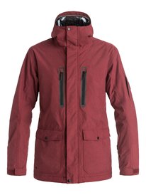 quiksilver, Сноубордическая куртка Dark And Stormy, POMEGRANATE (rzg0) Dark And Stormy - Snow Jacket EQYTJ03059