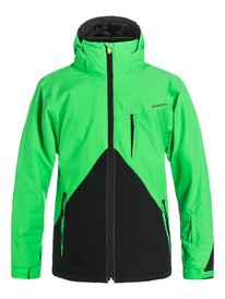 quiksilver, Сноубордическая куртка Mission Colorblock, ANDEAN TOUCAN (glq0) Mission Colorblock - Snow Jacket EQYTJ03067