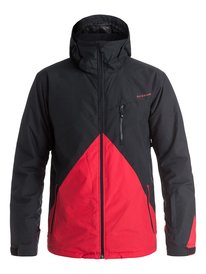 quiksilver, Сноубордическая куртка Mission Colorblock, BLACK (kvj0) Mission Colorblock - Snow Jacket EQYTJ03067