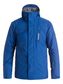 quiksilver, Сноубордическая куртка Mission Solid, SODALITE BLUE (byb0) Mission Solid - Snow Jacket EQYTJ03068