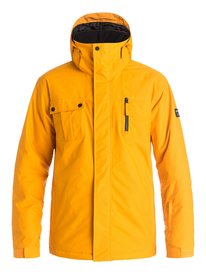 quiksilver, Сноубордическая куртка Mission Solid, CADMIUM YELLOW (nkl0) Mission Solid - Snow Jacket EQYTJ03068