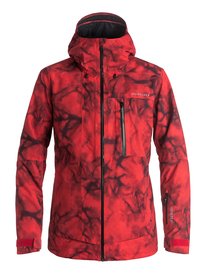 quiksilver, Сноубордическая куртка Impact Printed GORE-TEX®, HIGHDYE RED (rqr6) Impact Printed 2L GORE-TEX - Snow Jacket EQYTJ03090