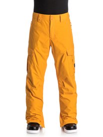 quiksilver, Сноубордические штаны Porter Ins, CADMIUM YELLOW (nkl0) Porter Insulated - Snow Pants EQYTP03030