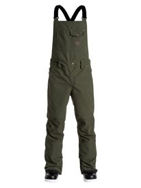 quiksilver, Сноубордические штаны-комбинезон Found, FOREST NIGHT (csn0) Found - Bib Snow Pants EQYTP03035