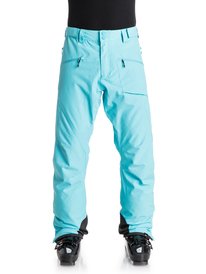 quiksilver, Сноубордические штаны Boundry Plus, BLUE FISH (bgz0) Boundry Plus - Snow Pants EQYTP03045