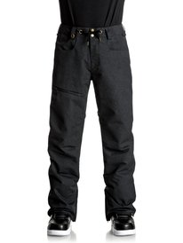 quiksilver, Сноубордические штаны Forest Oak, BLACK (kvj0) Forest Oak - Snow Pants EQYTP03067
