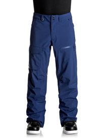 quiksilver, Сноубордические штаны Utility Stretch, ESTATE BLUE (bsw0) Utility Stretch - Snow Pants EQYTP03076