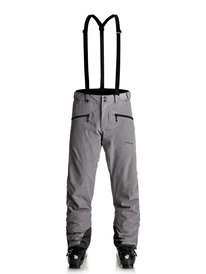 quiksilver, Сноубордические штаны Boundry Plus, GREY HEATHER (kpgh) Boundry Plus - Snow Pants EQYTP03077