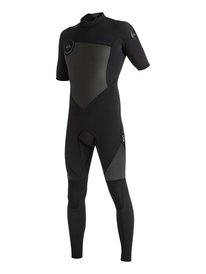 quiksilver, Длинный гидрокостюм с коротким рукавом Syncro 2/2mm, BLACK (kvj0) Syncro 2/2mm - Short Sleeve Fullsuit EQYW303003