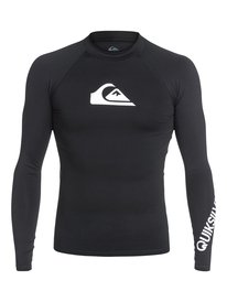 quiksilver, Гидрофутболка с длинным рукавом All Time UPF 50, BLACK (kvd0) ALL TIME LS EQYWR03034