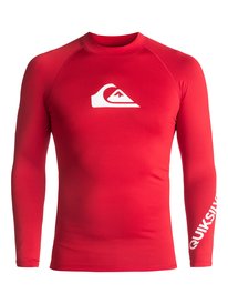 quiksilver, Гидрофутболка с длинным рукавом All Time UPF 50, QUIK RED (rqr0) ALL TIME LS EQYWR03034