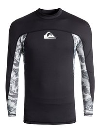 quiksilver, Гидрофутболка с длинным рукавом Slash UPF 50, BLACK (kvj0) SLASH LS EQYWR03091