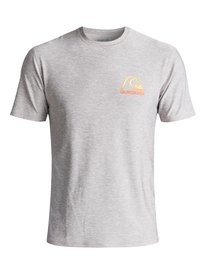 quiksilver, Гидрофутболка Heritage Surf, SILVER SCONCE (szm0) HERITAGE SURF TEE SS EQYWR03092