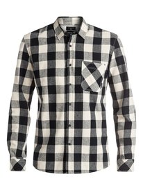 quiksilver, Рубашка Motherfly Flannel с длинным рукавом, MOTHERFLY BLACK (kvj1) Motherfly Flannel - Long Sleeve Shirt EQYWT03368